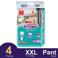 Avonee Pants System Baby Daiper (XXL Size) (14-25kg) (4Pcs) - Rokomari